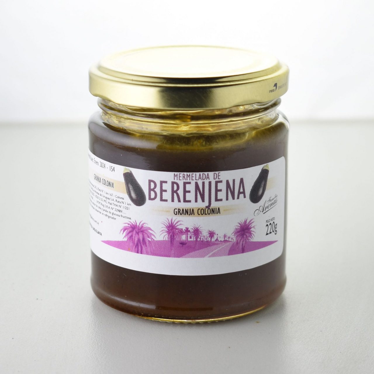 Mermelada de Berenjena 220 gr