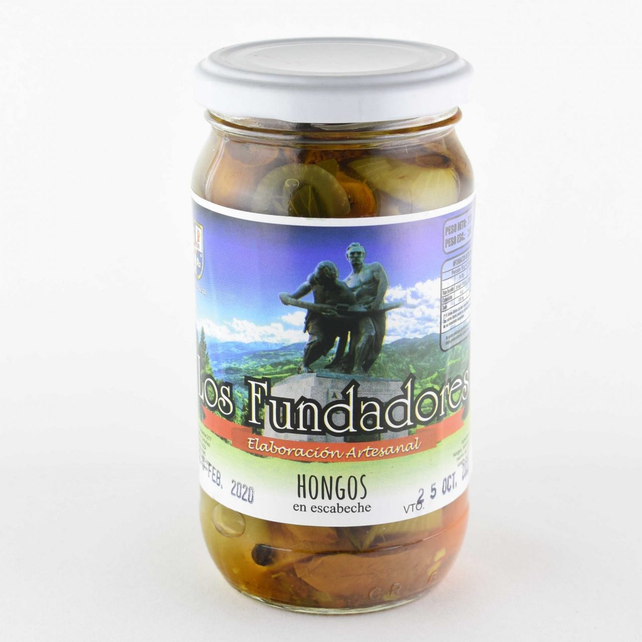 Hongos en Escabeche Fundadores 330 gr