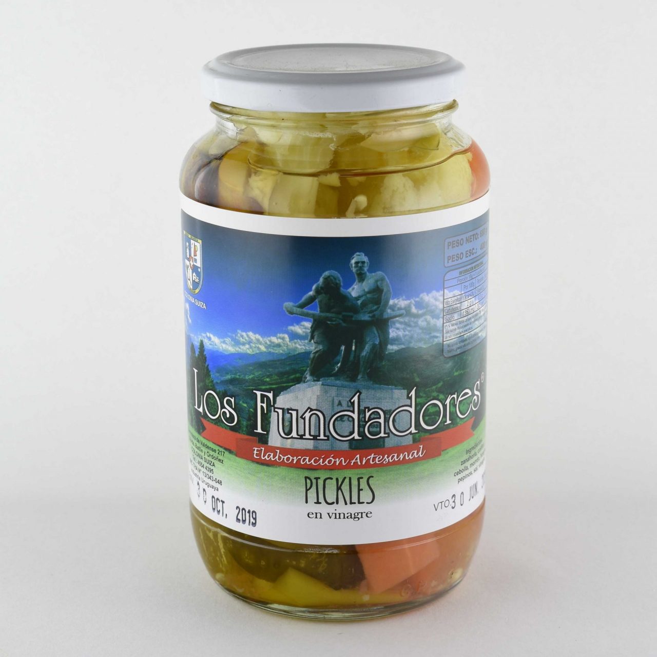 Pickles en Vinagre Fundadores 680 gr