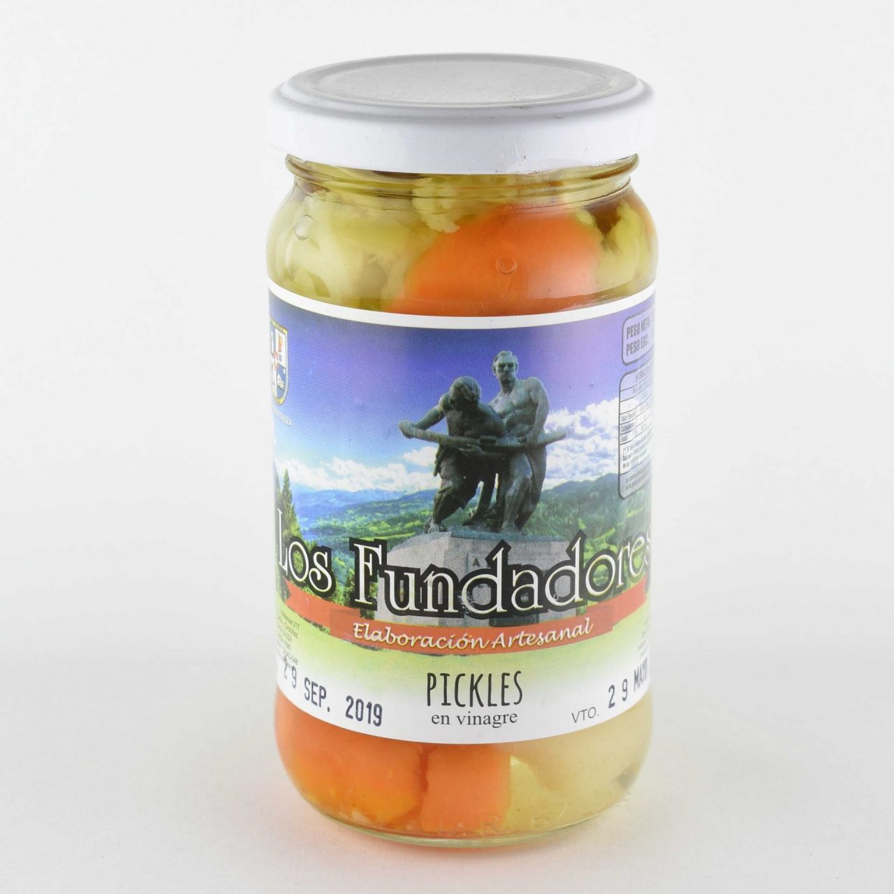 Pickles en Vinagre Fundadores 330 gr