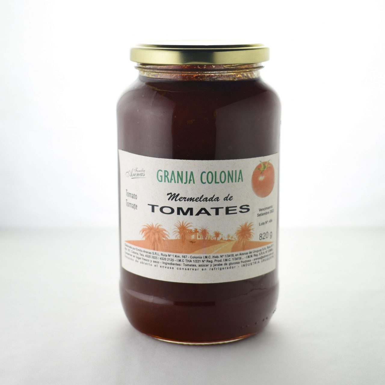 Mermelada de Tomate 820 gr